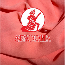 Chiffon Silky Fabric 60 inch Wide - Coral Pink 03