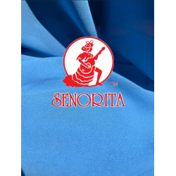 Chiffon Silky Fabric 60 inch Wide -  Tufts Blue 041