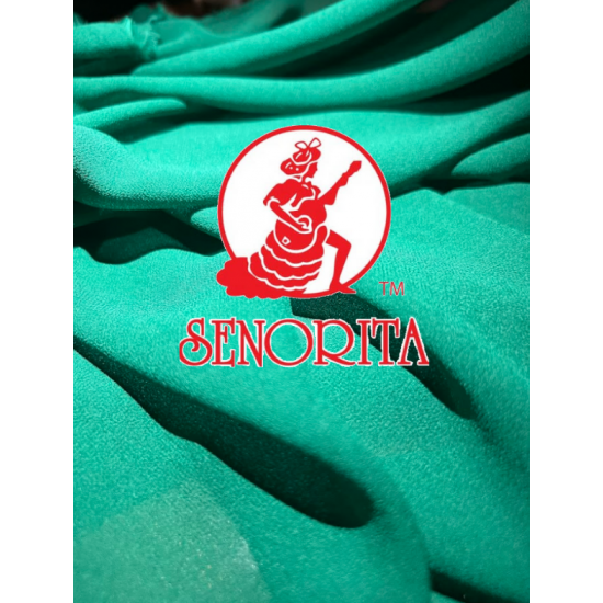 Chiffon Silky Fabric 60 inch Wide -  Dartmouth Green 045