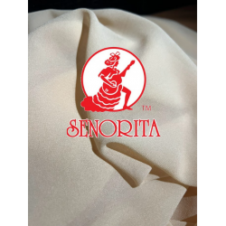 Chiffon Silky Fabric 60 inch Wide -  Light Orange 048