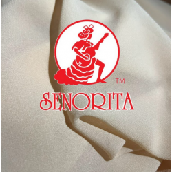 Chiffon Silky Fabric 60 inch Wide -  Light Orange 048