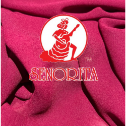 Chiffon Silky Fabric 60 inch Wide -  Burgundy 049