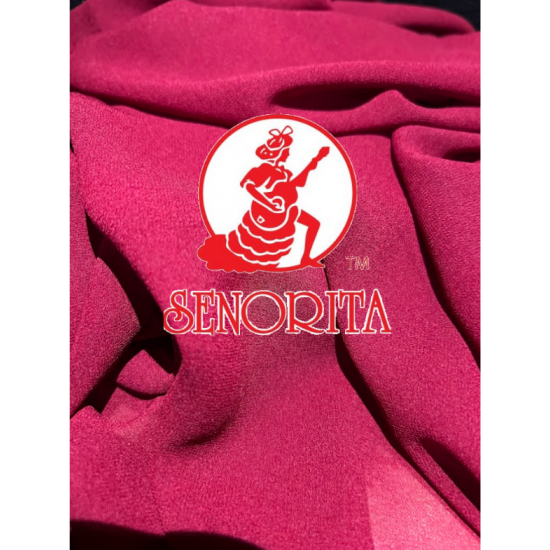 Chiffon Silky Fabric 60 inch Wide -  Burgundy 049