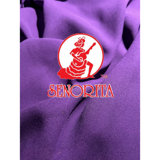 Chiffon Silky Fabric 60 inch Wide -  Indigo 051