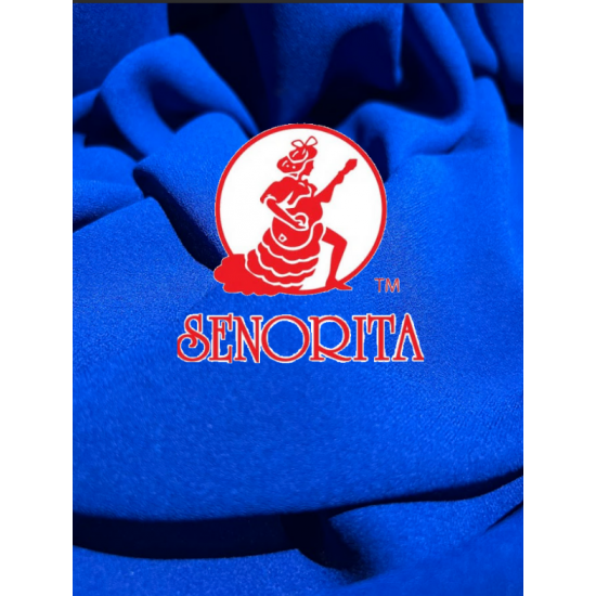 Chiffon Silky Fabric 60 inch Wide -  Resolution Blue 04