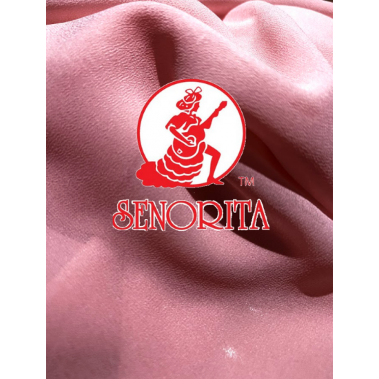 Chiffon Silky Fabric 60 inch Wide - Vintage Pink 061