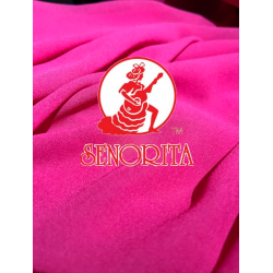 Chiffon Silky Fabric 60 inch Wide - Magenta Pink 05