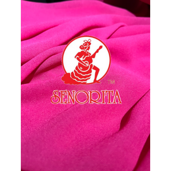 Chiffon Silky Fabric 60 inch Wide - Magenta Pink 05