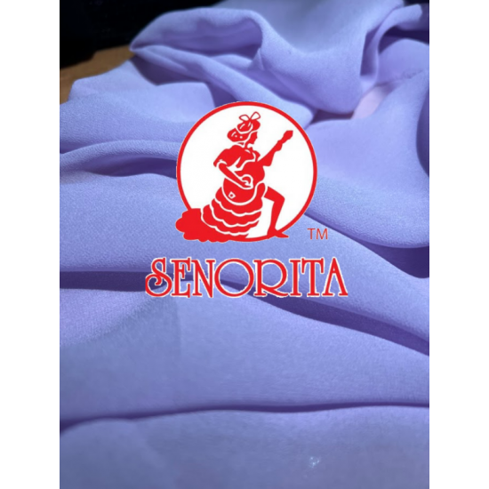 Chiffon Silky Fabric 60 inch Wide - Wisteria 06