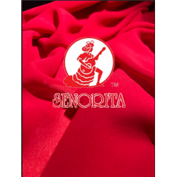 Chiffon Silky Fabric 60 inch Wide - Red 01