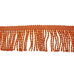 Curtain Cord Trimming Bronze Orange - 1 Meter