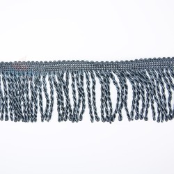 Curtain Cord Trimming Dark Grey - 1 Meter