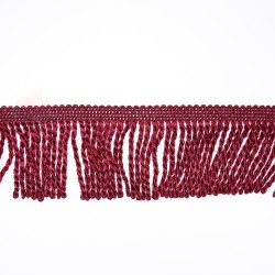Curtain Cord Trimming Maroon - 1 Meter