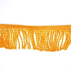 Curtain Cord Trimming Orange - 1 Meter