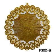 Kerawang Besi F302 Gold - 100gram