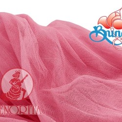 Soft Tulle Netting Fabric Wide 60"|152cm -  Carnation Pink 514 205 