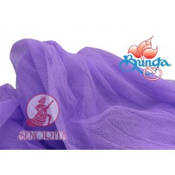 Fabrik Jaring Tulle Lembut Lebar 60"|152sm - Orkid Ringan 554 205