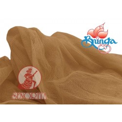 Fabrik Jaring Tulle Lembut Lebar 60"|152sm - Espresso 857 205