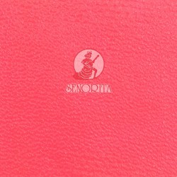 PVC Leather Bright Coral Pink #816 - A4 Size