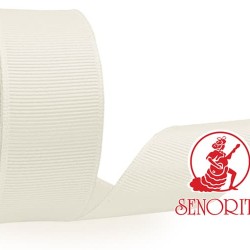 Grosgrain Ribbon Solid Color - #01 38mm 
