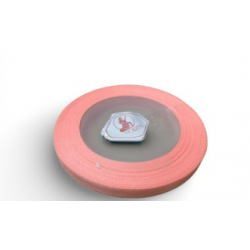 Reben Satin Warna Pepejal Coral - #08