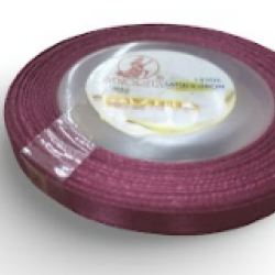 Reben Satin Warna Pepejal Claret - #817