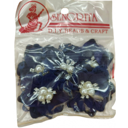Bunga Kain Senorita 1036 - Biru Navy