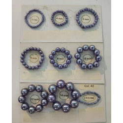 Sun Light Pearl Bead Amethyst - #42