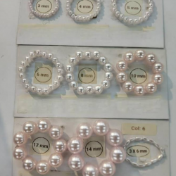 Sun Light Pearl Bead Baby Pink - #6