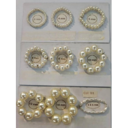 Sun Light Pearl Bead Deep Beige - #D1