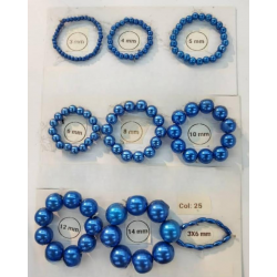 Sun Light Pearl Bead Egyptian Blue - #25