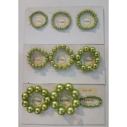 Sun Light Pearl Bead Grass Green - #37