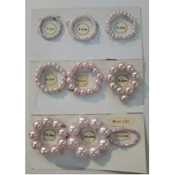 Sun Light Pearl Bead Light Purple - #L31