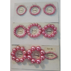 Sun Light Pearl Bead Magenta - #43