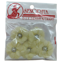 Bunga Kain Senorita 1034 - Krim