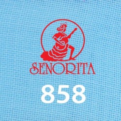 Senorita Scarf Tudung Bawal Plain 55" Baby Blue - #858