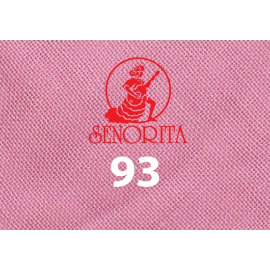 Tudung Bawal Kosong Senorita 55" Merah Jambu Crepe - #93
