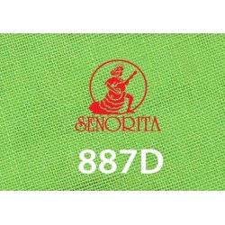 Tudung Bawal Kosong Senorita 55" Hijau Rumput Gelap - #887D