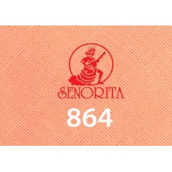 Tudung Bawal Kosong Senorita 55" Peach Cerah - #864
