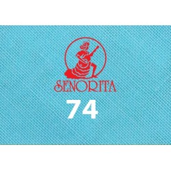 Tudung Bawal Kosong Senorita 55" Biru Kolam - #74