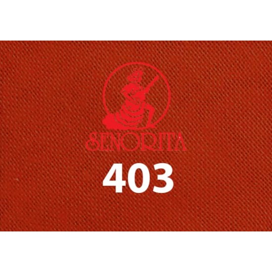 Tudung Bawal Kosong Senorita 55" Merah Oren - #403