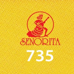 Tudung Bawal Kosong Senorita 55" Kuning - #735