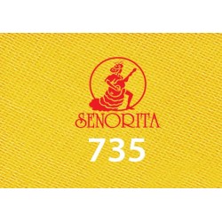 Tudung Bawal Kosong Senorita 55" Kuning - #735