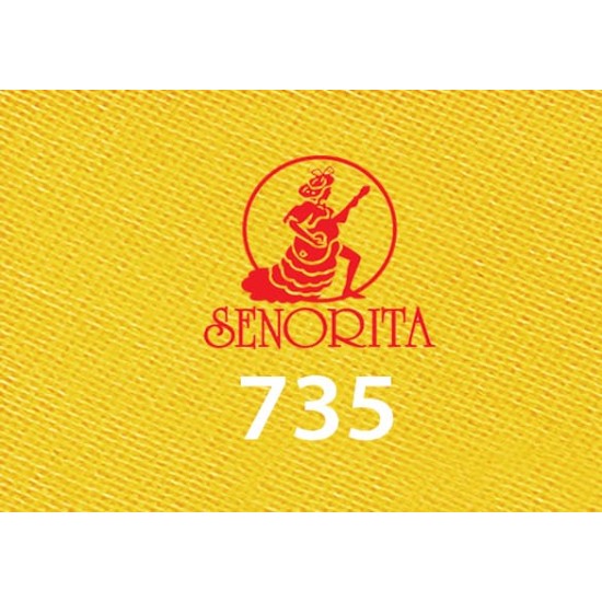 Tudung Bawal Kosong Senorita 55" Kuning - #735