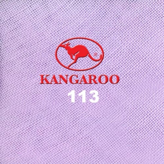 Tudung Bawal Kangaroo Label Emas - Indigo White 113