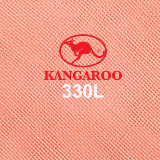 Tudung Bawal Kangaroo Label Emas - Light Peach 330L