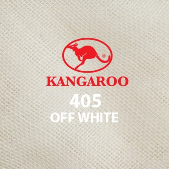 Tudung Bawal Kangaroo Label Emas - Off White 405