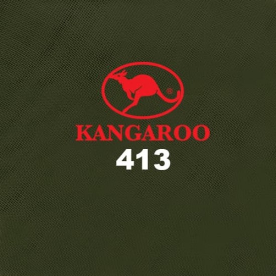 Tudung Bawal Kangaroo Label Emas - Deep Olive 413