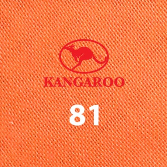 Tudung Bawal Kangaroo Label Emas - Orange 81