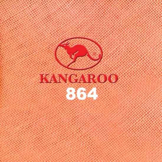 Tudung Bawal Kangaroo Label Emas -Pastel Peach 864